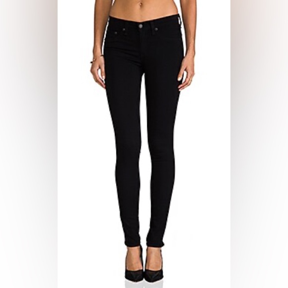 Rag & Bone Black Skinny Legging Jeans Size 27